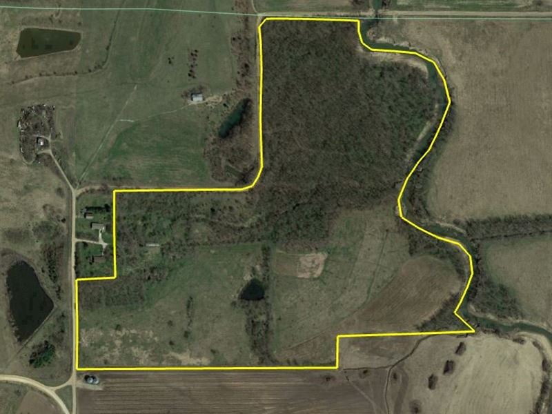 100 Acre Hunting Property for Sale : Lovilia : Monroe County : Iowa