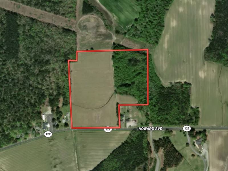 32 Acres of Developable Farm and Ti : Tarboro : Edgecombe County : North Carolina