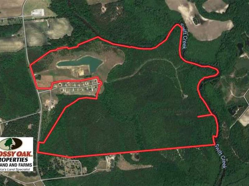 366 Acres of Development Land For : Vanceboro : Craven County : North Carolina