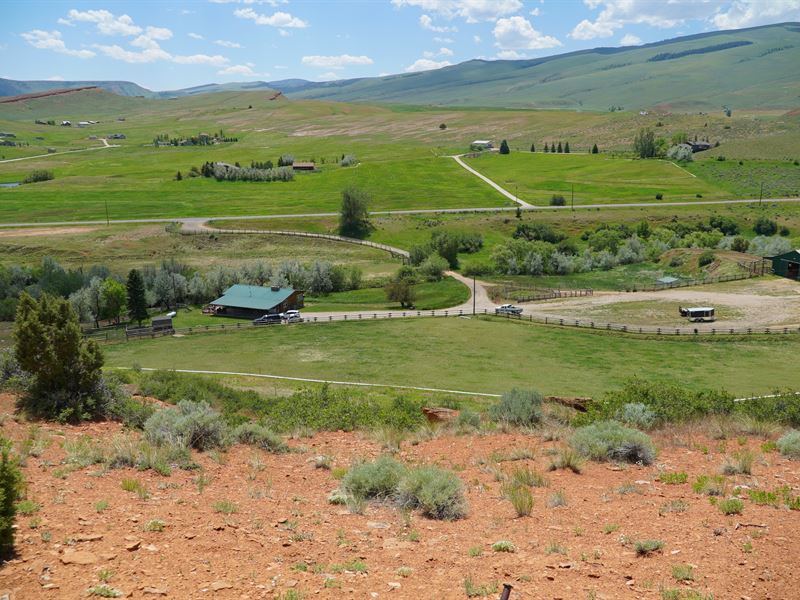 Squaw Creek Home & Acreage : Lander : Fremont County : Wyoming
