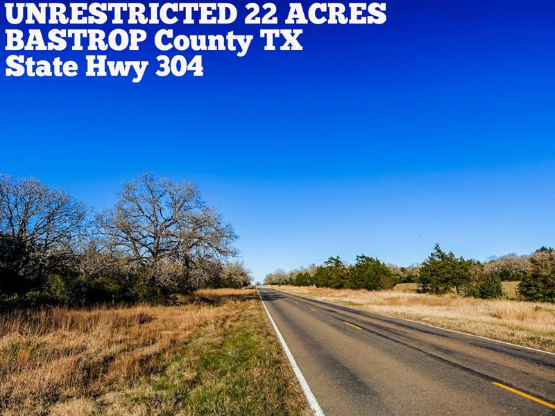 22 Acres in Bastrop County : Rosanky : Bastrop County : Texas