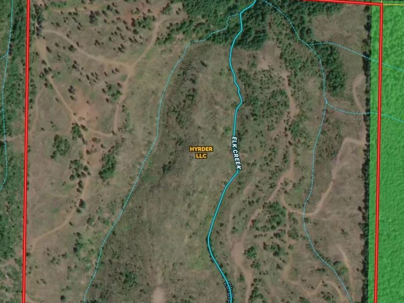 160 Ac Tiller Trail Hwy Near Three : Tiller : Douglas County : Oregon