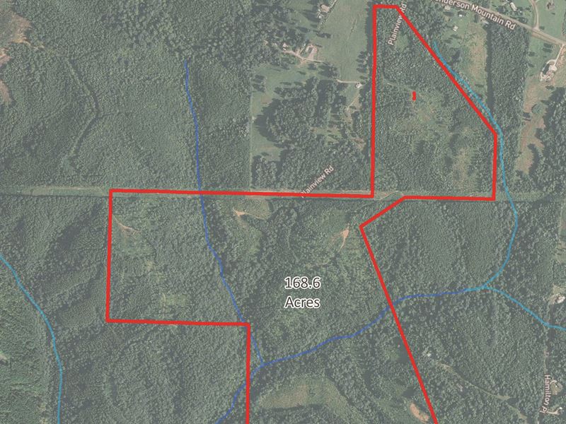 168 Acres, Moores Gin Rd,, 9693 : Fairmount : Pickens County : Georgia