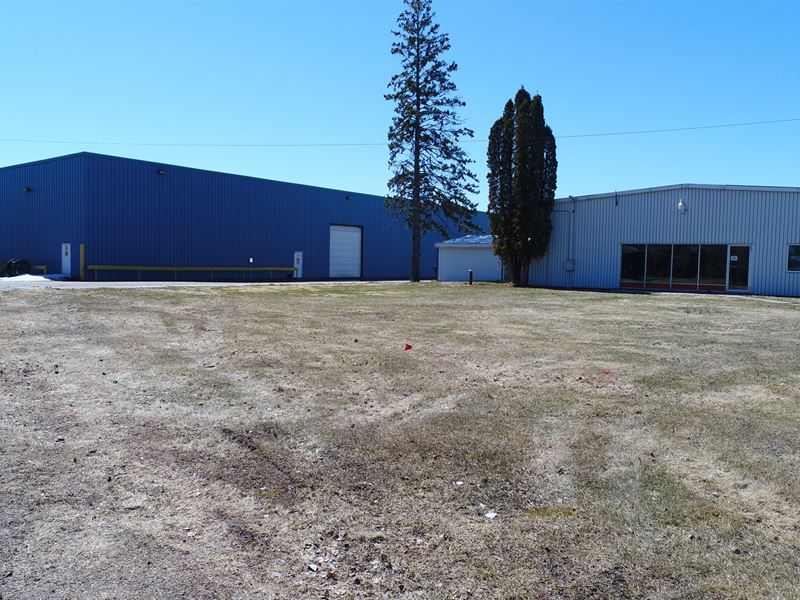 Industrial Building 50,000 Sqft : Eveleth : Saint Louis County : Minnesota