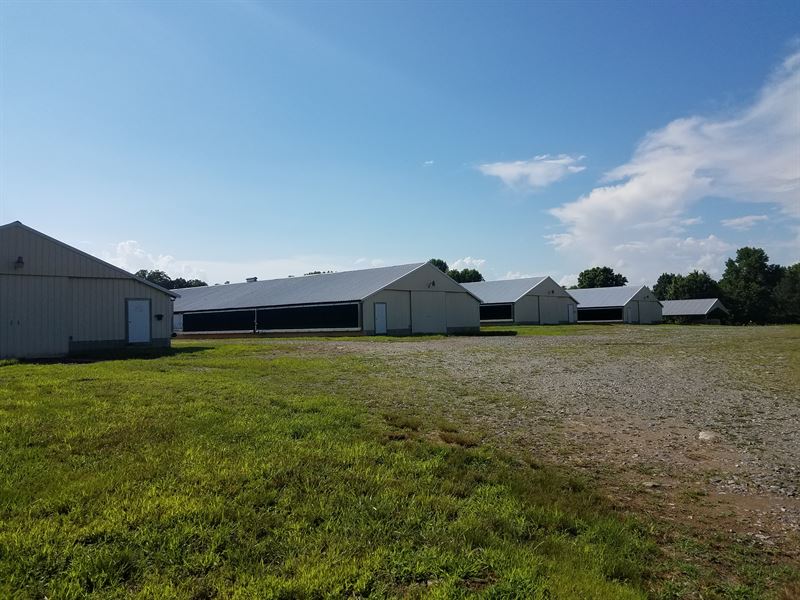 6 House Broiler Poultry Farm, Ranch for Sale in 187480