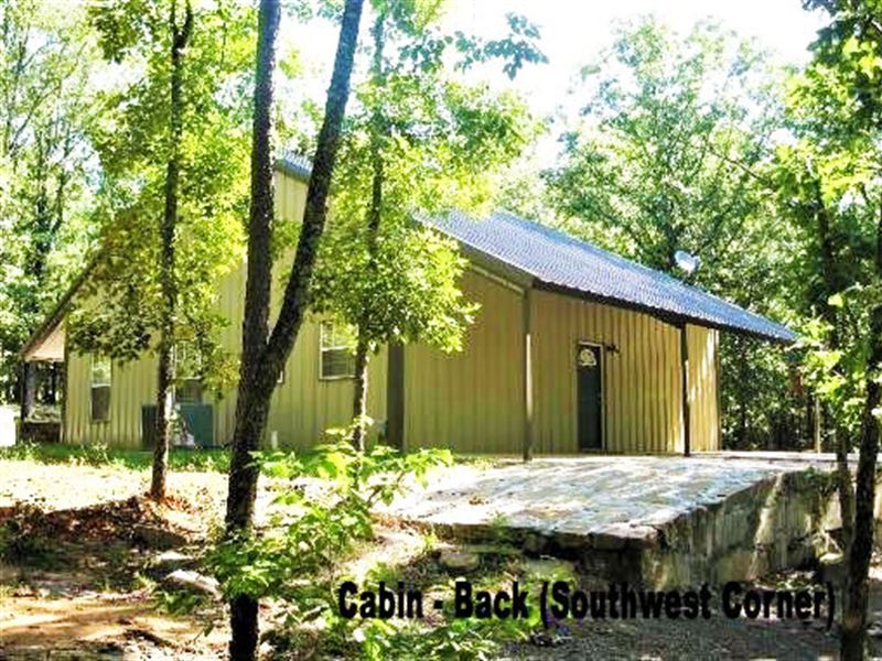 Country Home On Wooded Acreage Ranch for Sale in Moyers, Pushmataha