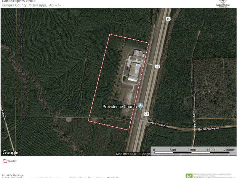 116,000 Sf Warehouse / Office : Scooba : Kemper County : Mississippi