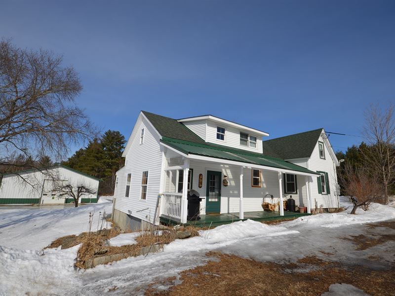 Farmhouse in Passadumkeag, Maine : Passadumkeag : Penobscot County : Maine