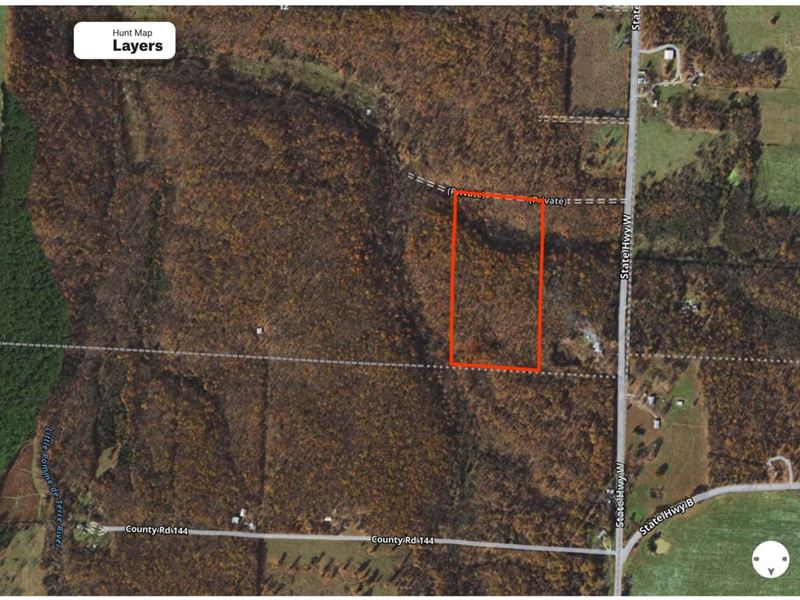 Affordable Hunting Acreage in Hic : Wheatland : Hickory County : Missouri