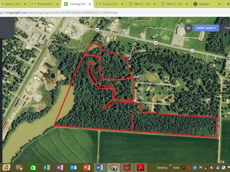 67 Acres Prime Development Land : Corning : Arkansas County : Arkansas