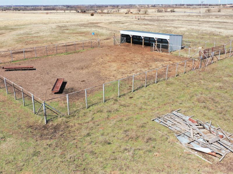 160 Acres Grassland & Ponds, Ranch Auction in Oklahoma, 192315 RANCHFLIP