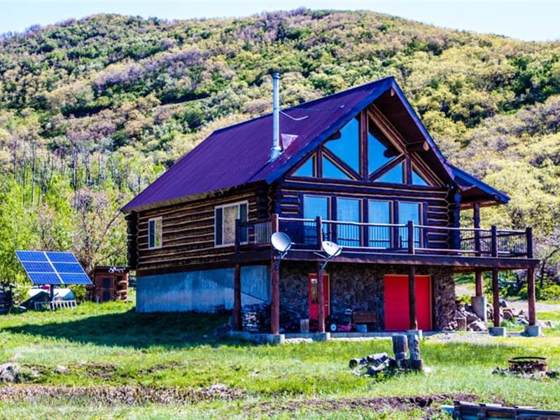 Colorado OffGrid Mountain Log, Ranch for Sale in Colorado, 193255 RANCHFLIP