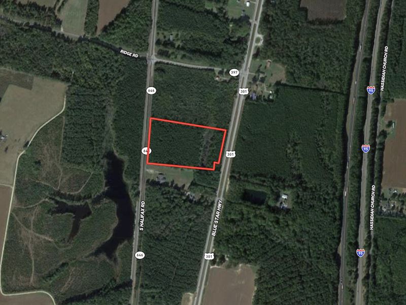 10 Acres of Resid : Jarratt : Sussex County : Virginia