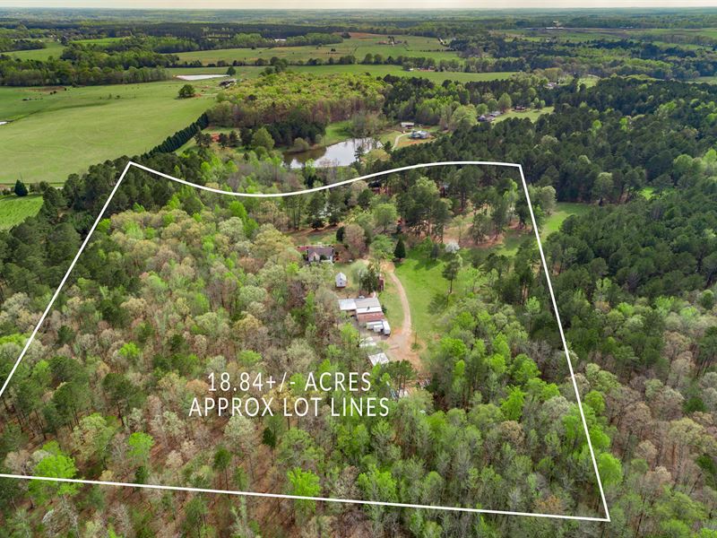4 Historic Homes On 18+ Acres : Good Hope : Morgan County : Georgia