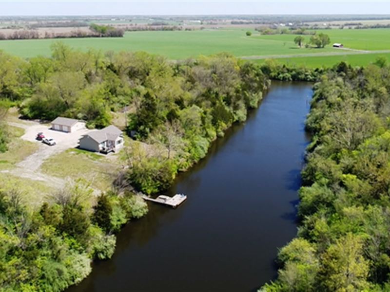 Strip Pit Property w Cabin : Appleton City : Saint Clair County : Missouri