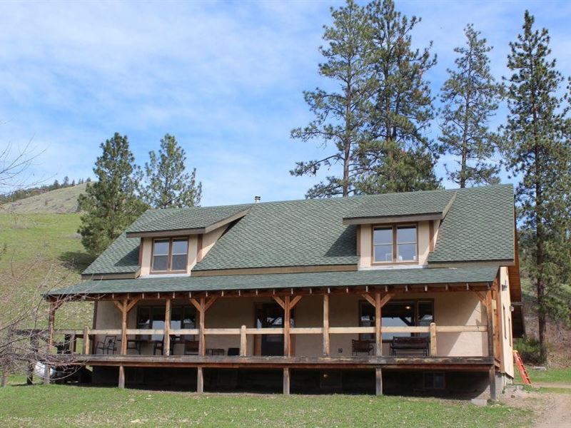 Montana Farmhouse On 160 Acres : Plains : Sanders County : Montana