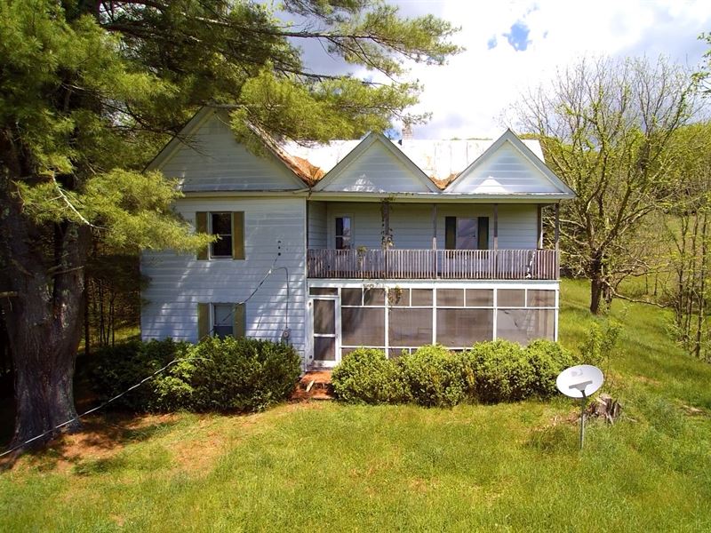 Large Acreage Blue Ridge Mountains, Ranch for Sale in Virginia, 199062