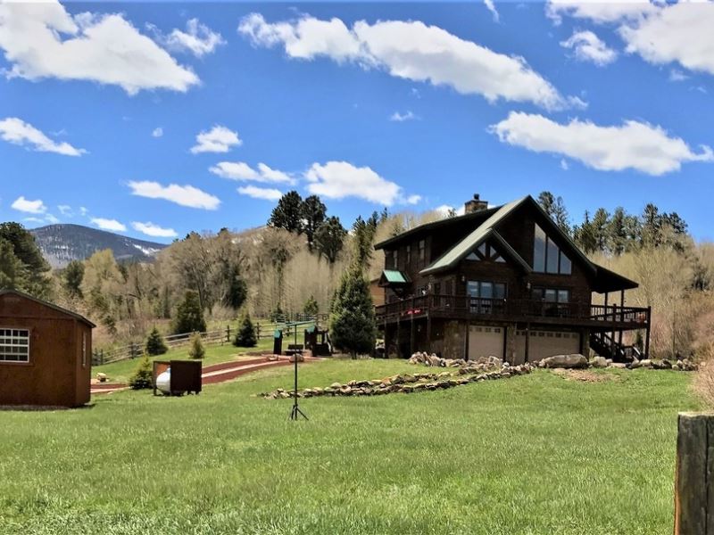 Log Home with Water Rights, Ranch for Sale in Colorado, 199735 RANCHFLIP