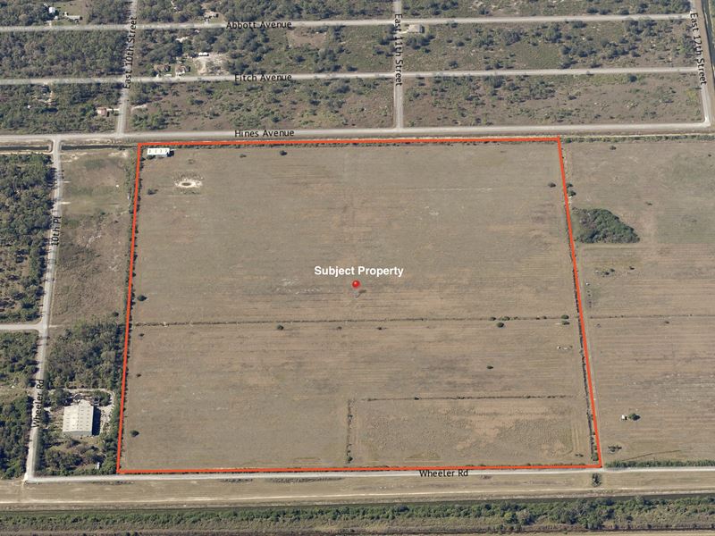 +/-104 Acres Agricultural Land : Labelle : Hendry County : Florida