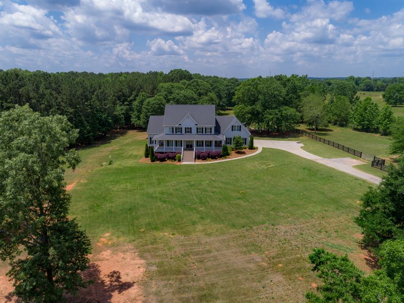 14+ Acres & Home Convenient To Park : Social Circle : Walton County : Georgia
