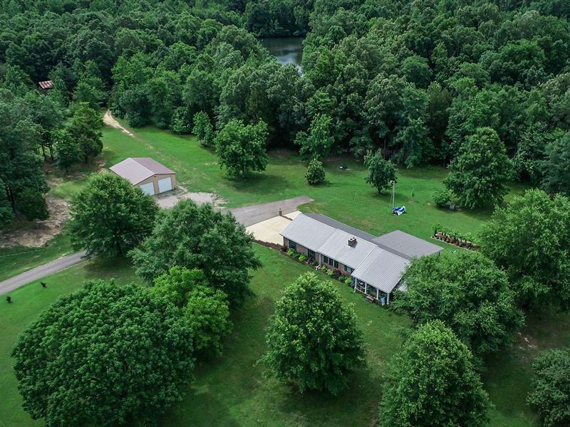 Country Home Acreage Tn, 4 Ponds Ranch for Sale in Stantonville