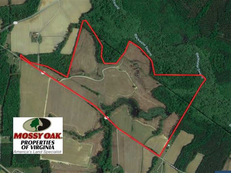 Under Contract, 170 Acres of Farm : Disputanta : Prince George County : Virginia