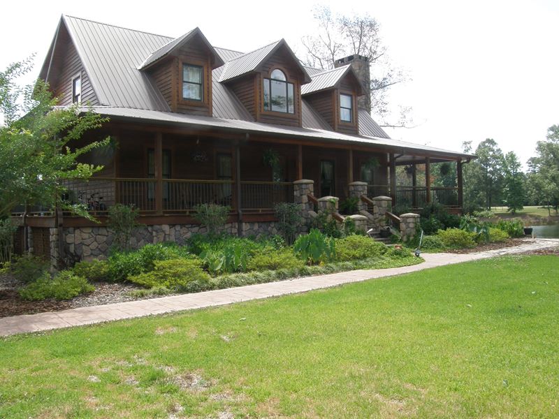 Unique Custom Built Home and Farm, Ranch for Sale in Alabama, 201344