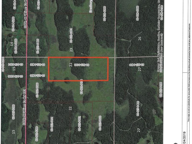 Mille Lacs County Hunting Land : Onamia : Mille Lacs County : Minnesota