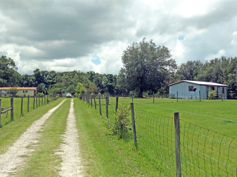 Two Mobile Homes 12 Acres Lake : Ranch for Sale in Lake City, Columbia County, Florida : #203980 ...