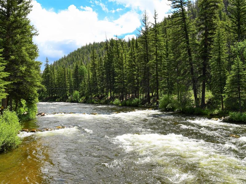 Harmel's Resort on The Taylor River : Almont : Gunnison County : Colorado