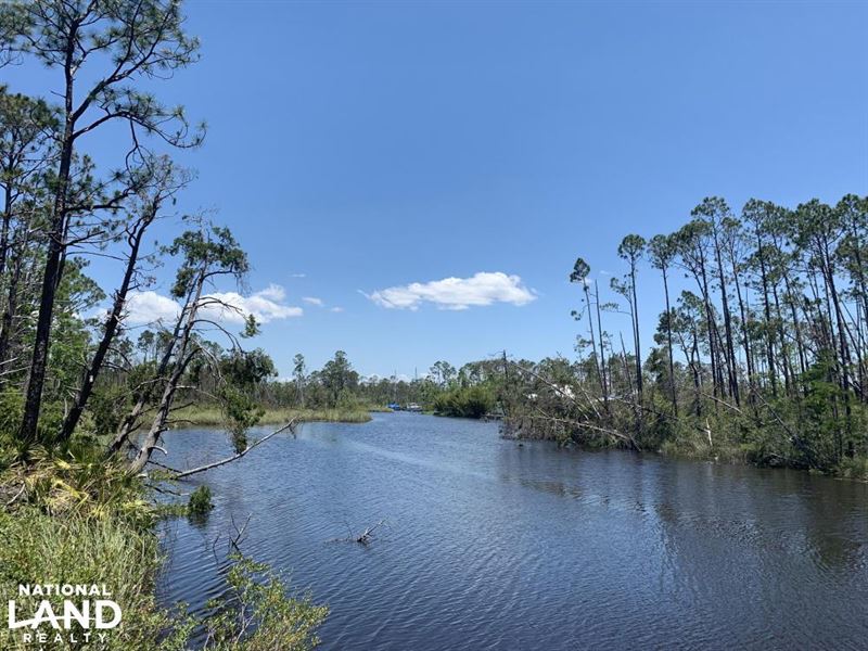 Wetappo Creek Waterfront Property, Ranch for Sale in Florida, 210572
