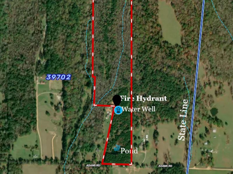 34.5 Acres in New Hope School Distr : Columbus : Lowndes County : Mississippi