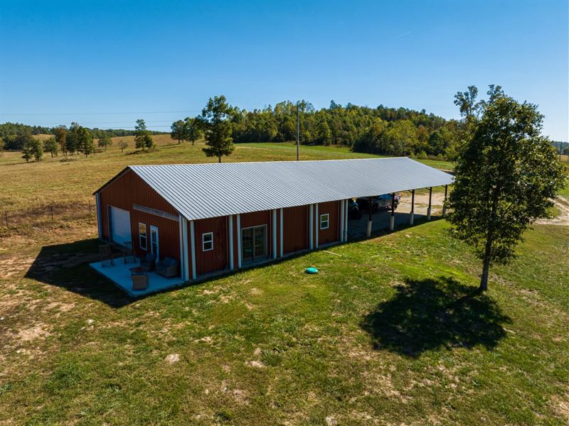 220 Acres, Home, Ponds, Creek : Evening Shade : Izard County : Arkansas