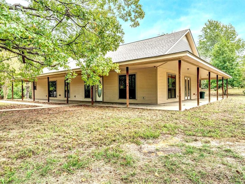 3/2 One Story on 16.897 Acres, Sho : Palestine : Anderson County : Texas