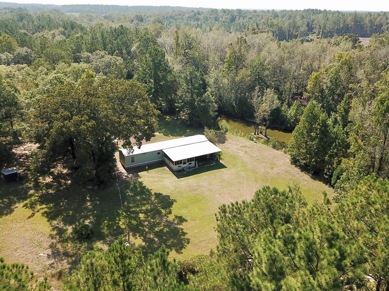 Secluded 20 Acres Home, Holmes, Ranch for Sale in Florida, 215943