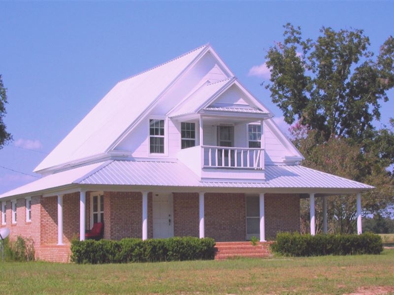 Beautiful Home and Hayfield : Baxley : Bacon County : Georgia