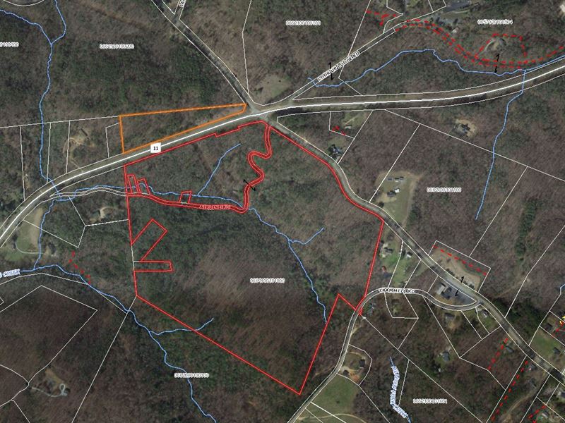 Chinquapin Road Mountain Tract : Travelers Rest : Greenville County : South Carolina