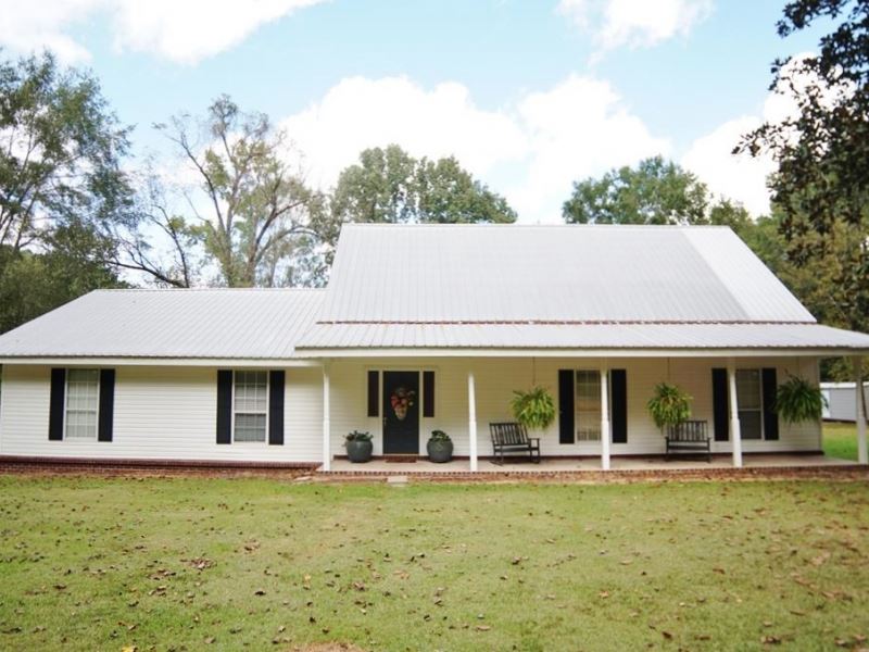 3 Bed/3 Bath Home, 28 Acres Riverfr : Meadville : Amite County : Mississippi