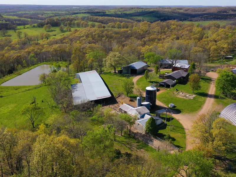 Grass Farm in S Central MO, Ranch for Sale in Missouri, 221930 RANCHFLIP