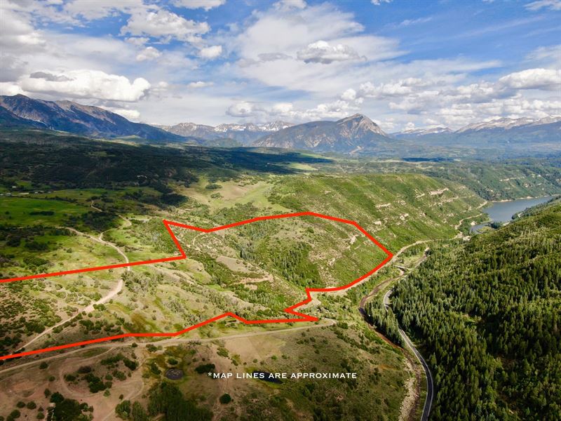 Mountain Land Between Aspen Crested, Ranch for Sale in Colorado