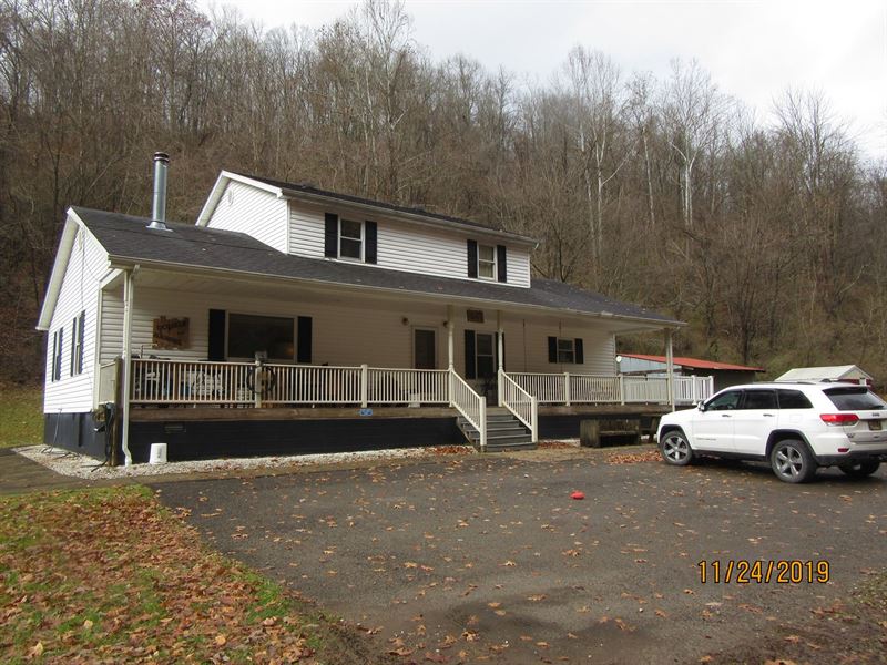 Hunting & Recreational Land Home : Salem : Doddridge County : West Virginia