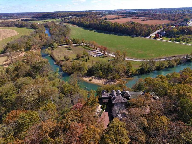 Rivercliff on The Finley River : Ozark : Christian County : Missouri
