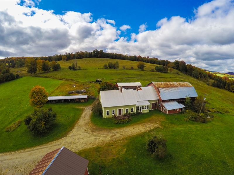 300+ Acre Farm in Wheelock : Wheelock : Caledonia County : Vermont