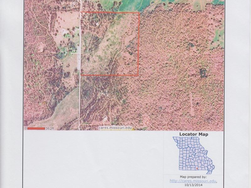 40 Acres Close To West Plains, MO : West Plains : Howell County : Missouri
