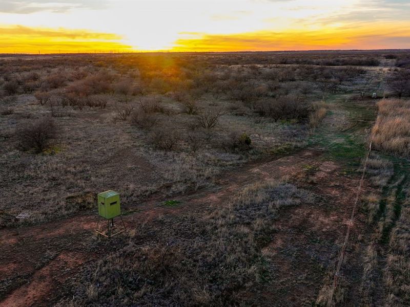 480 Acres on North Groesebeck Creek : Childress : Childress County : Texas