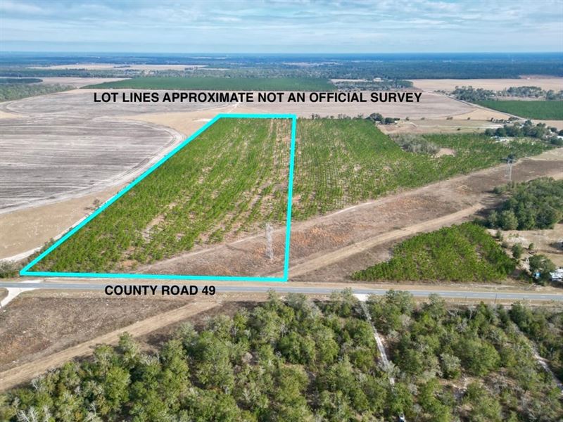 County RD 49 1 : O'brien : Suwannee County : Florida