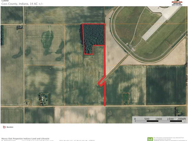 Woods for Sale by Grissom Air Forc : Galveston : Cass County : Indiana