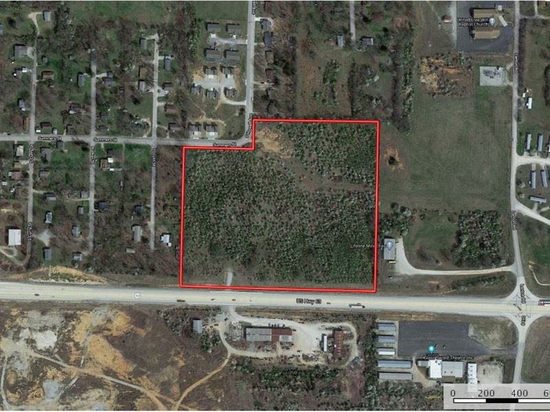 Commercial Land, 950' Hwy Frontage : West Plains : Howell County : Missouri