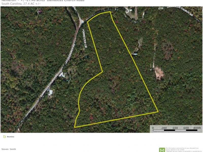 27.40 Acres in The Highly Covete : Long Creek : Oconee County : South Carolina