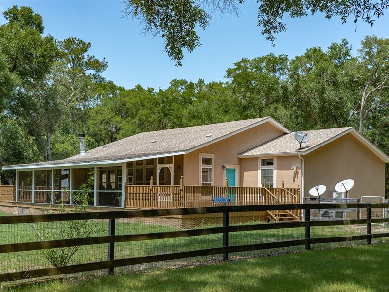 39+ Acres, Modular Home, Gilchrist : Bell : Gilchrist County : Florida